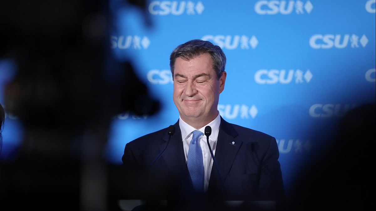 Markus Söder am 08.10.2023 - Foto: ?ber dts Nachrichtenagentur