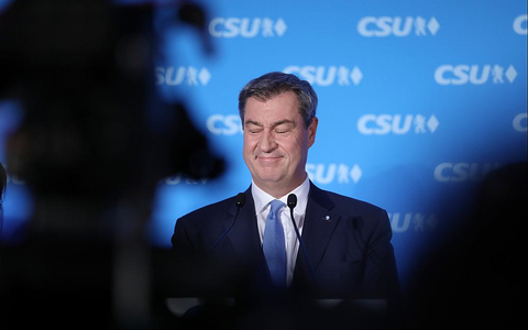 Markus Söder am 08.10.2023 - Foto: ?ber dts Nachrichtenagentur