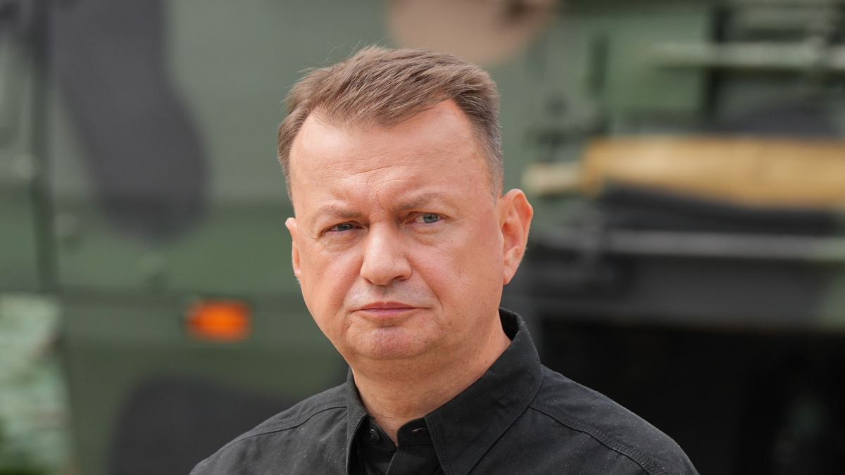 Polens Verteidigungsminister Mariusz Blaszczak. - Foto: Soeren Stache/dpa