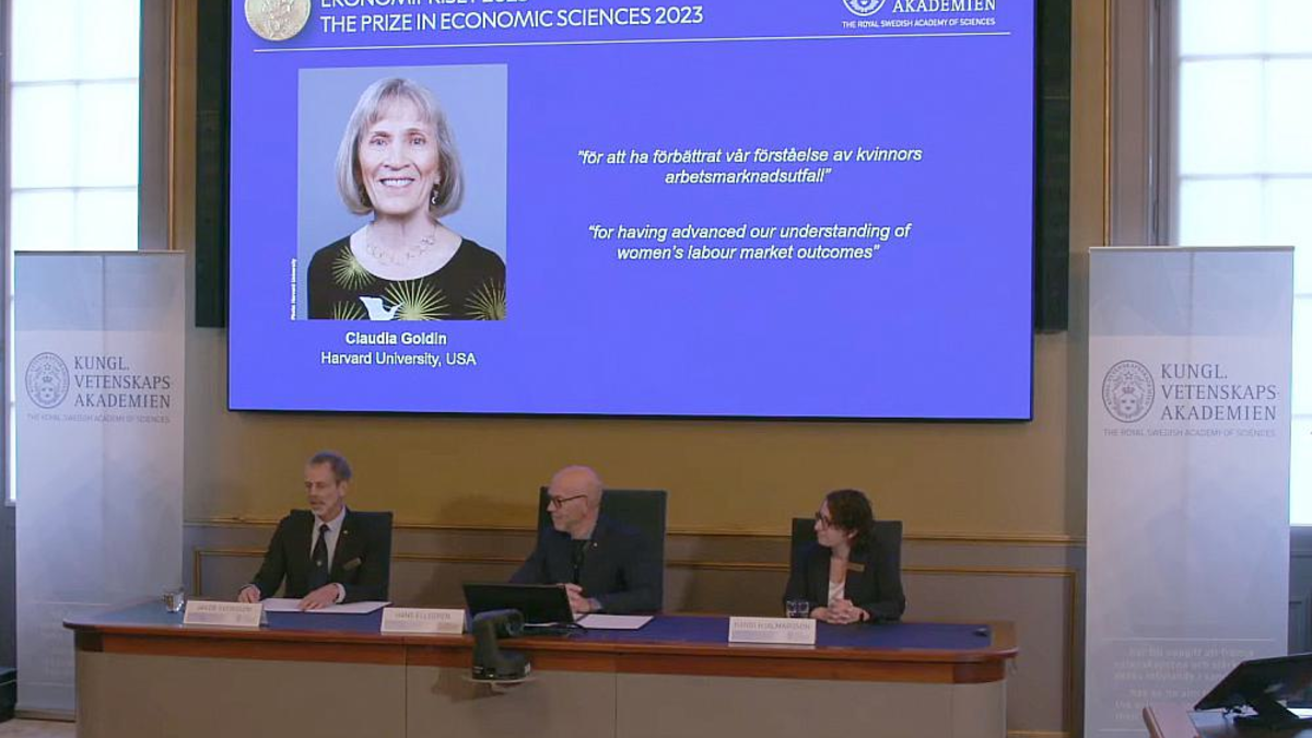 Bekanntgabe Wirtschaftsnobelpreis am 09.10.2023 - Foto: ?ber dts Nachrichtenagentur