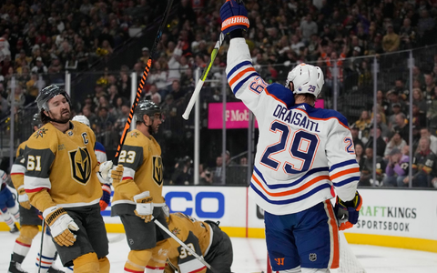 NHL-Star Leon Draisaitl will mit den Edmonton Oilers den Stanley Cup gewinnen. - Foto: John Locher/AP/dpa