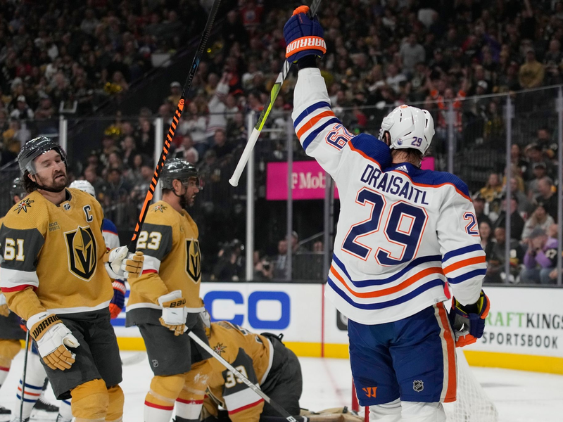 NHL-Star Leon Draisaitl will mit den Edmonton Oilers den Stanley Cup gewinnen. - Foto: John Locher/AP/dpa