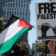 Eine pro-palästinensische Demonstration vor dem israelischen Konsulat in Atlanta. - Foto: John Arthur Brown/ZUMA Press Wire/dpa