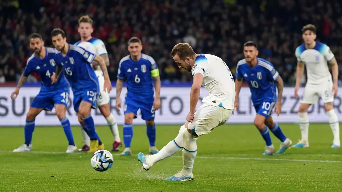 Stürmerstar Harry Kane will mit England Gruppensieger werden. - Bild: Adam Davy/PA Wire/dpa
