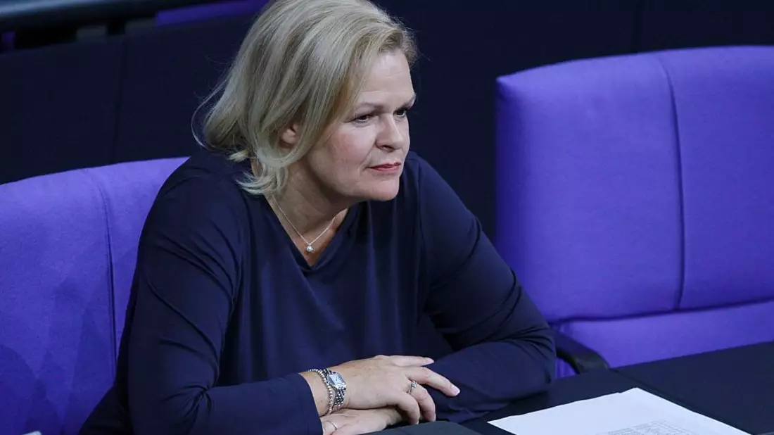 Nancy Faeser (Archiv) - Bild: ?ber dts Nachrichtenagentur