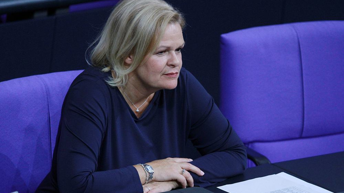 Nancy Faeser (Archiv) - Foto: ?ber dts Nachrichtenagentur