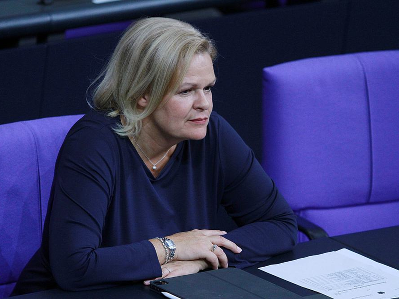 Nancy Faeser (Archiv) - Foto: ?ber dts Nachrichtenagentur