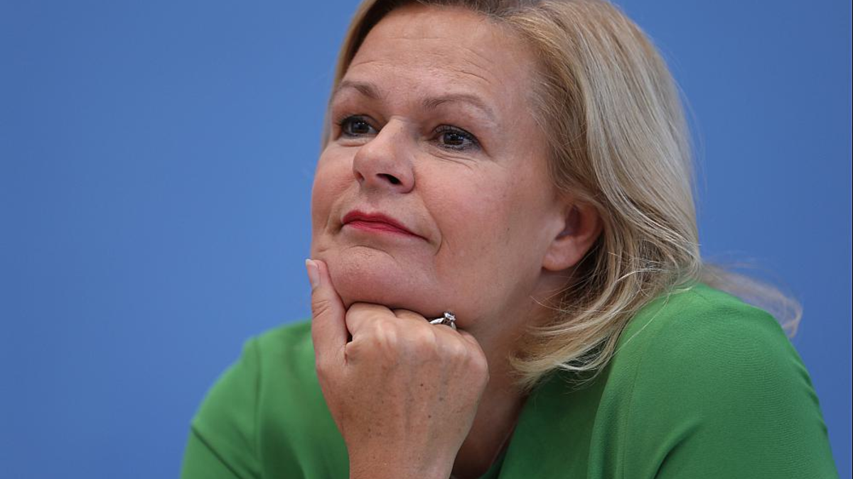 Nancy Faeser (Archiv) - Foto: ?ber dts Nachrichtenagentur