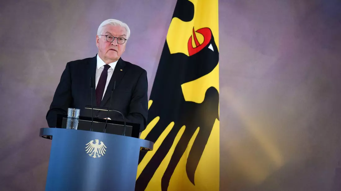 Bundespräsident Frank-Walter Steinmeier. - Bild: Bernd von Jutrczenka/dpa