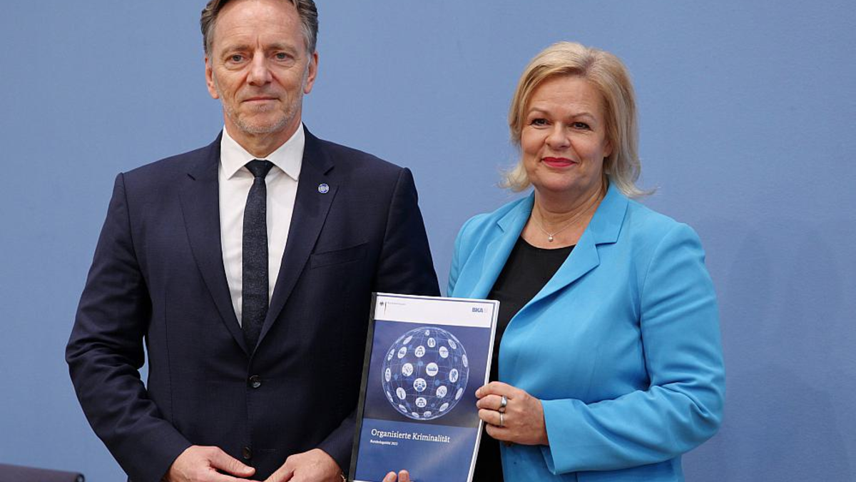 Holger Münch und Nancy Faeser am 12.10.2023 - Foto: ?ber dts Nachrichtenagentur