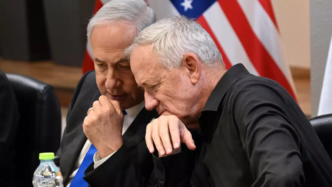Israels Parlament hat die Bildung einer Notstandsregierung von Ministerpräsident Benjamin Netanjahu und Oppositionspolitiker Benny Gantz gebilligt. - Bild: Haim Zach/GPO/dpa