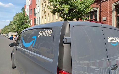 Zustellfahrzeug von Amazon Prime (Archiv) - Foto: über dts Nachrichtenagentur