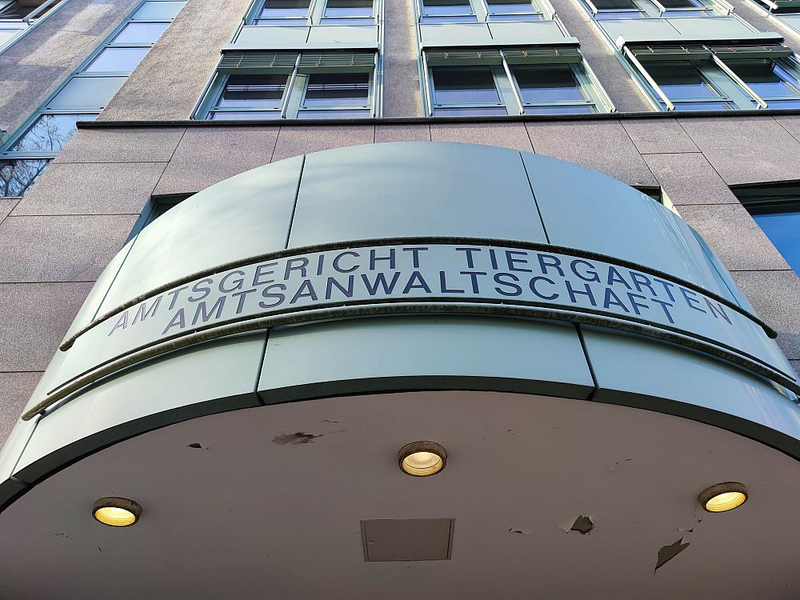 Amtsgericht Tiergarten mit Amtsanwaltschaft (Archiv) - Foto: über dts Nachrichtenagentur