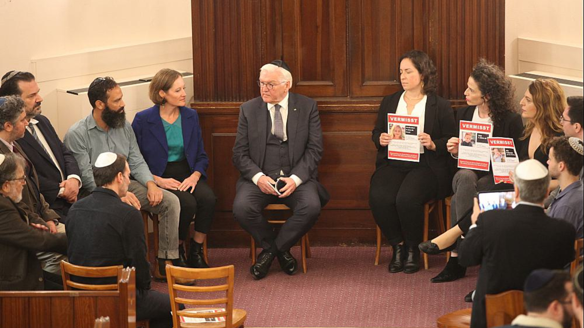 Frank-Walter Steinmeier bei jüdischer Gemeinde am 13.10.2023 - Foto: über dts Nachrichtenagentur