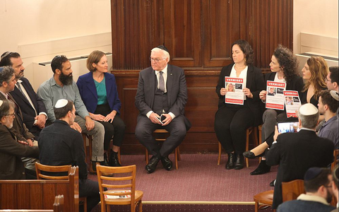 Frank-Walter Steinmeier bei jüdischer Gemeinde am 13.10.2023 - Foto: über dts Nachrichtenagentur