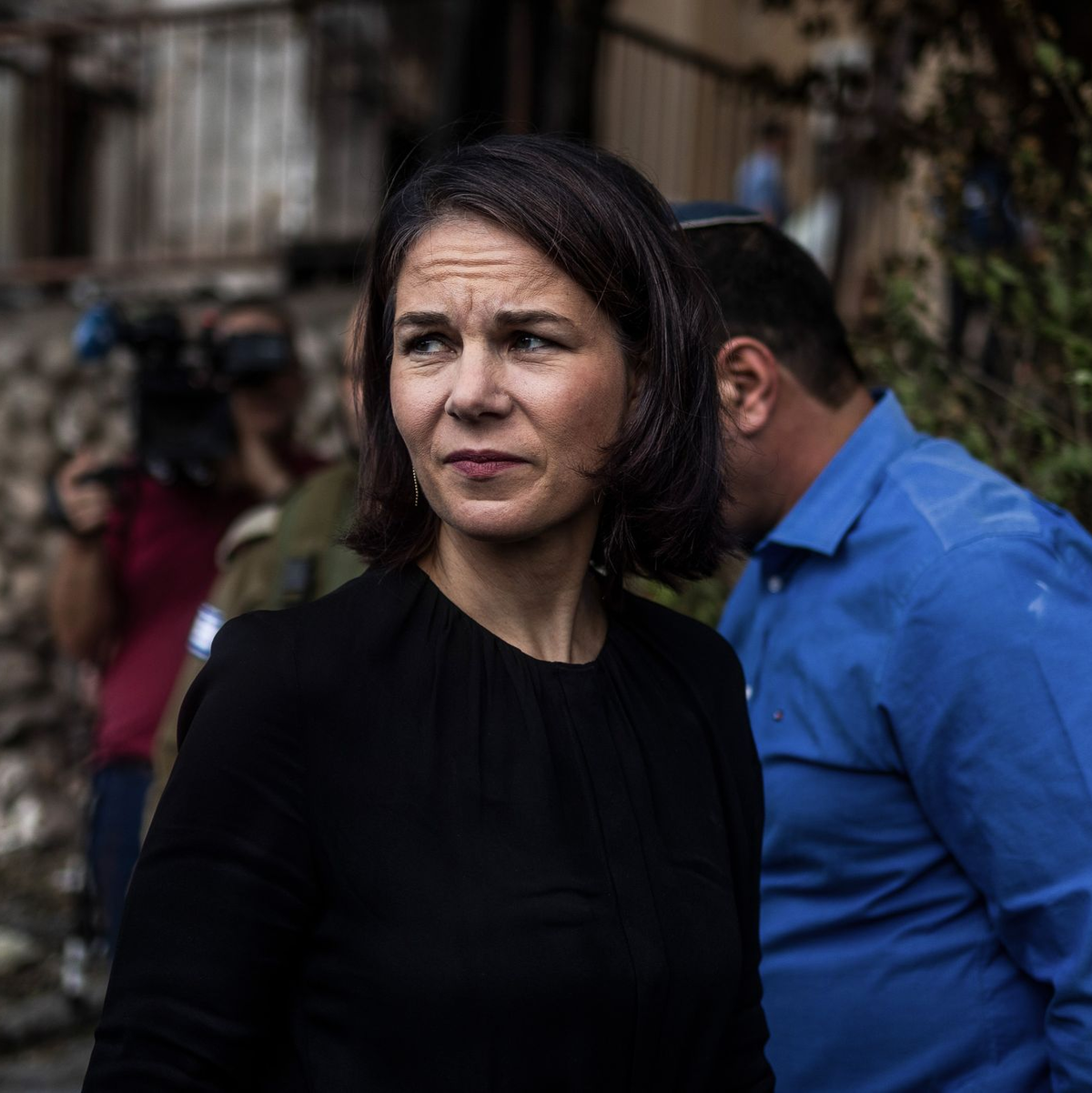 Annalena Baerbock hat an die Hamas appelliert: «Lassen Sie diese unschuldigen Menschen frei!» - Foto: Ilia Yefimovich/dpa