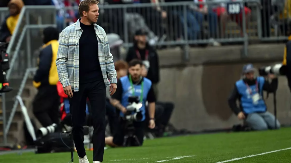 Julian Nagelsmann feierte bei seinem Debüt als DFB-Coach einen Sieg. - Bild: Federico Gambarini/dpa