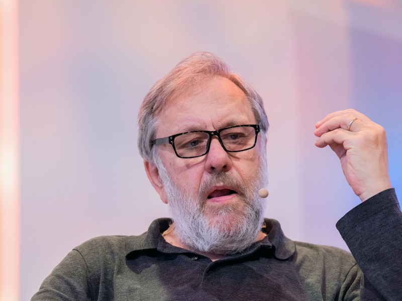 Der slowenische Philosoph Slavoj Zizek wird bei der Buchmesse in Frankfurt erwartet. - Foto: Rolf Vennenbernd/dpa
