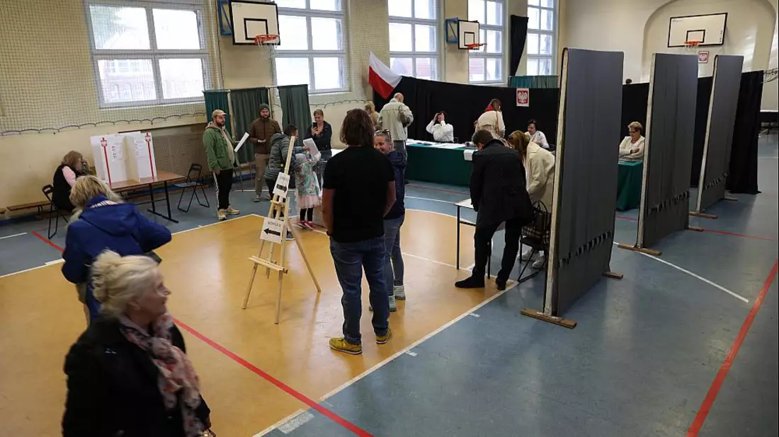 Wahllokal in Polen am 15.10.2023 - Bild: über dts Nachrichtenagentur
