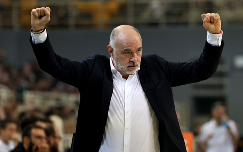 Cheftrainer Pablo Laso und die Bayern gewannen deutlich gegen Oldenburg. - Foto: Yorgos Karahalis/dpa/Archivbild Cheftrainer Pablo Laso und die Bayern gewannen deutlich gegen Oldenburg. - Foto: Yorgos Karahalis/dpa/Archivbild