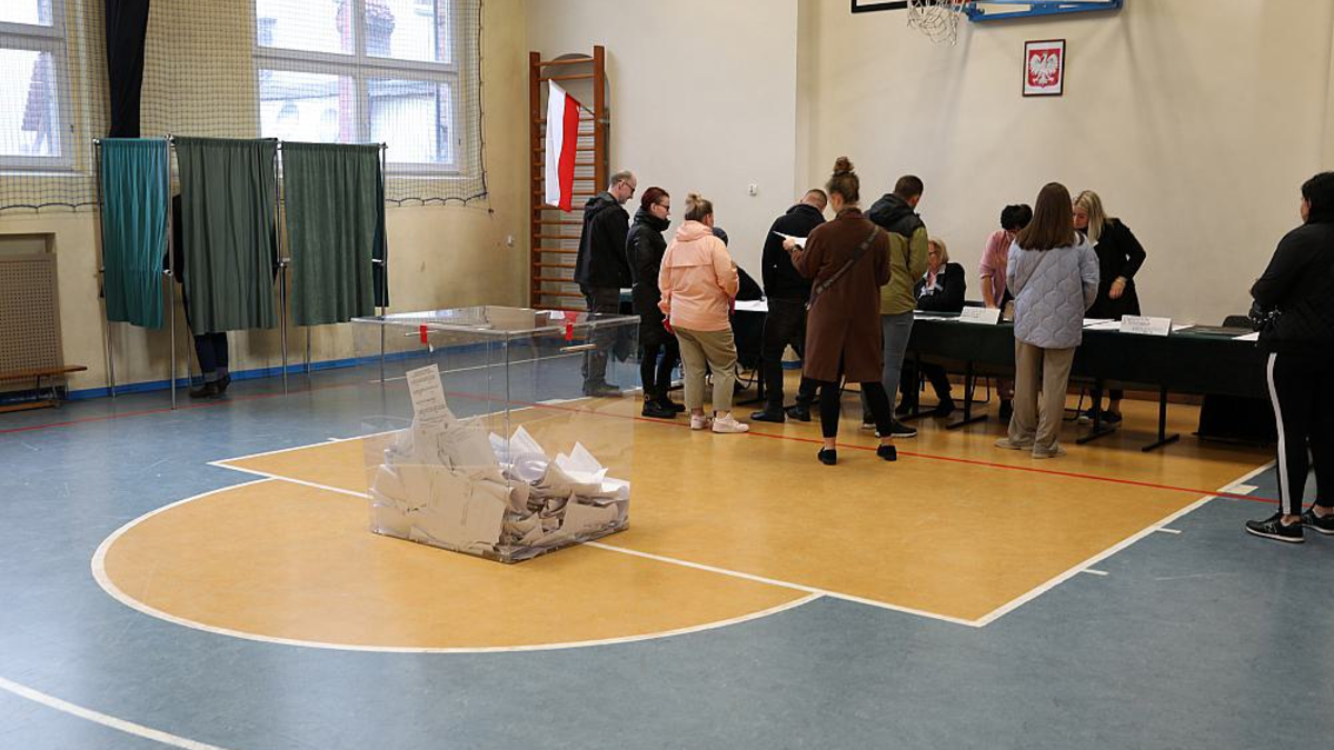 Wahllokal in Polen am 15.10.2023 - Foto: über dts Nachrichtenagentur