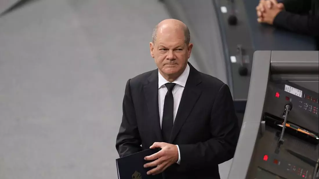 Olaf Scholz am 12.10.2023 - Bild: über dts Nachrichtenagentur