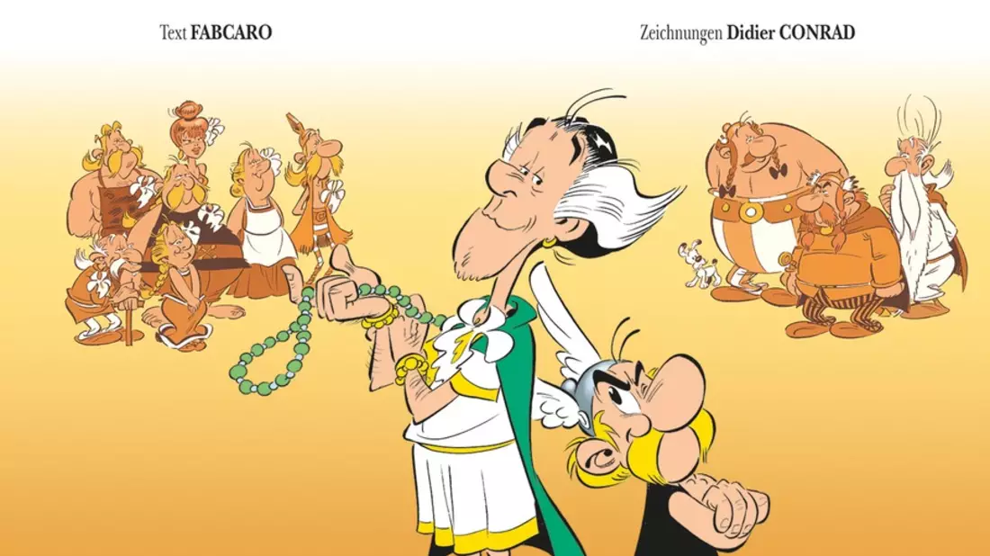 40. Asterix-Abenteuer erblüht: Die Weiße Iris ist ab sofort im Handel! - Bild: presseportal.de