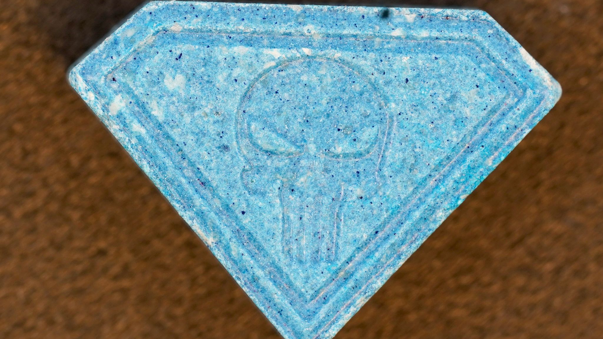 Ein 13-jähriges Mädchen starb im Sommer nach dem Konsum der Ecstasy-Pille «Blue Punisher». - Foto: -/drugchecking Projekt Berlin/dpa