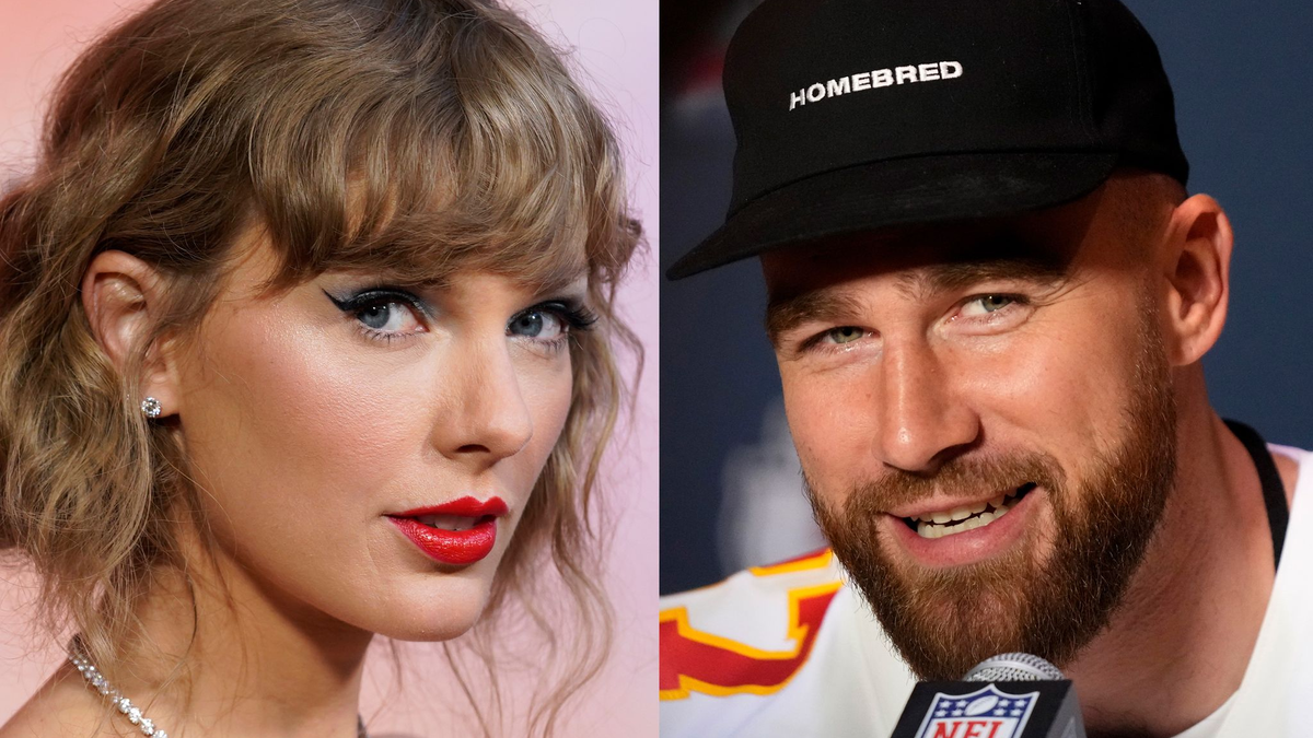 Sind Taylor Swift und NFL-Star Travis Kelce ein Paar? - Foto: Chris Pizzello/Ross D. Franklin/Invision/AP/dpa