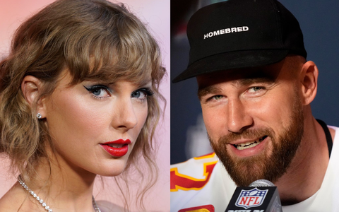 Sind Taylor Swift und NFL-Star Travis Kelce ein Paar? - Foto: Chris Pizzello/Ross D. Franklin/Invision/AP/dpa