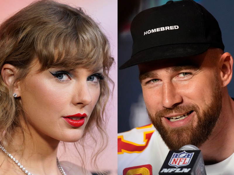 Sind Taylor Swift und NFL-Star Travis Kelce ein Paar? - Foto: Chris Pizzello/Ross D. Franklin/Invision/AP/dpa