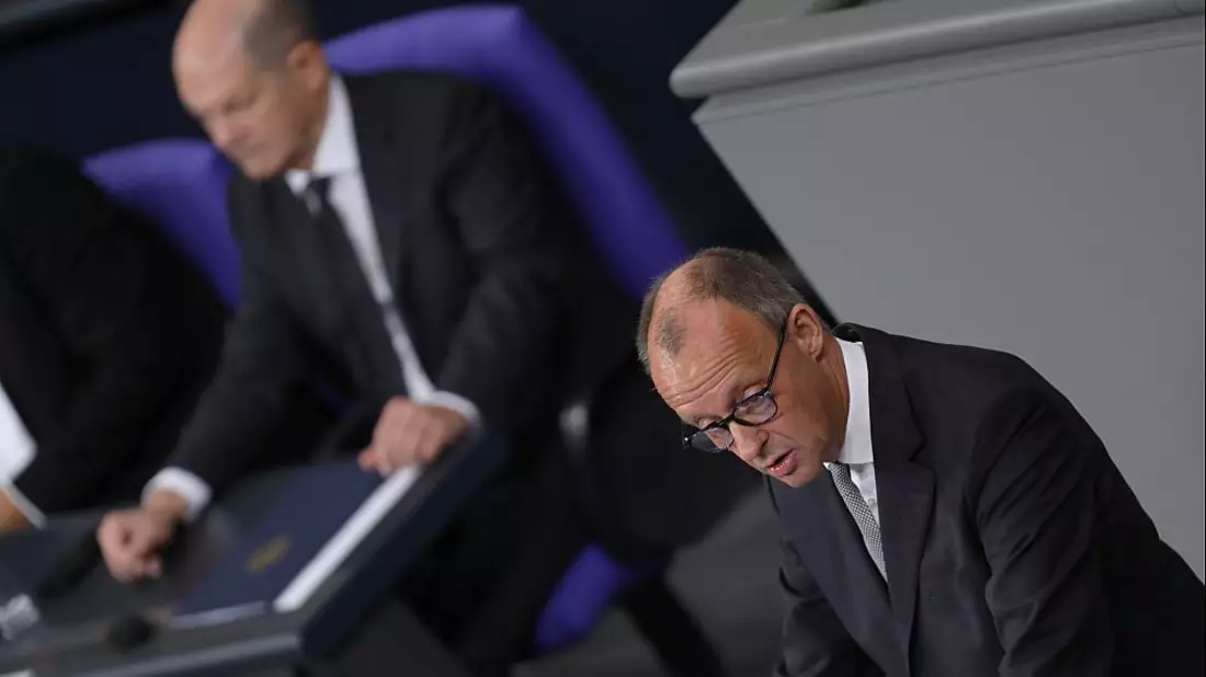 Olaf Scholz und Friedrich Merz (Archiv) - Bild: über dts Nachrichtenagentur