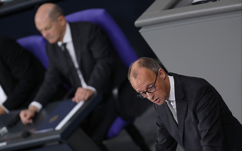 Olaf Scholz und Friedrich Merz (Archiv) - Foto: über dts Nachrichtenagentur