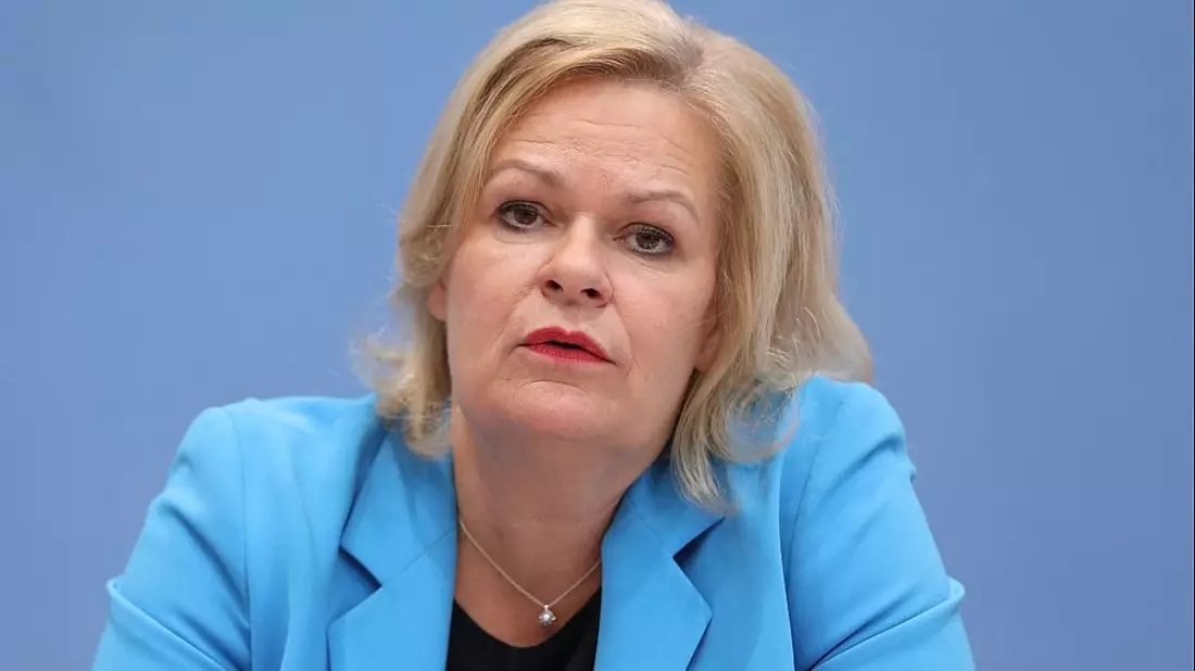 Nancy Faeser (Archiv) - Bild: über dts Nachrichtenagentur