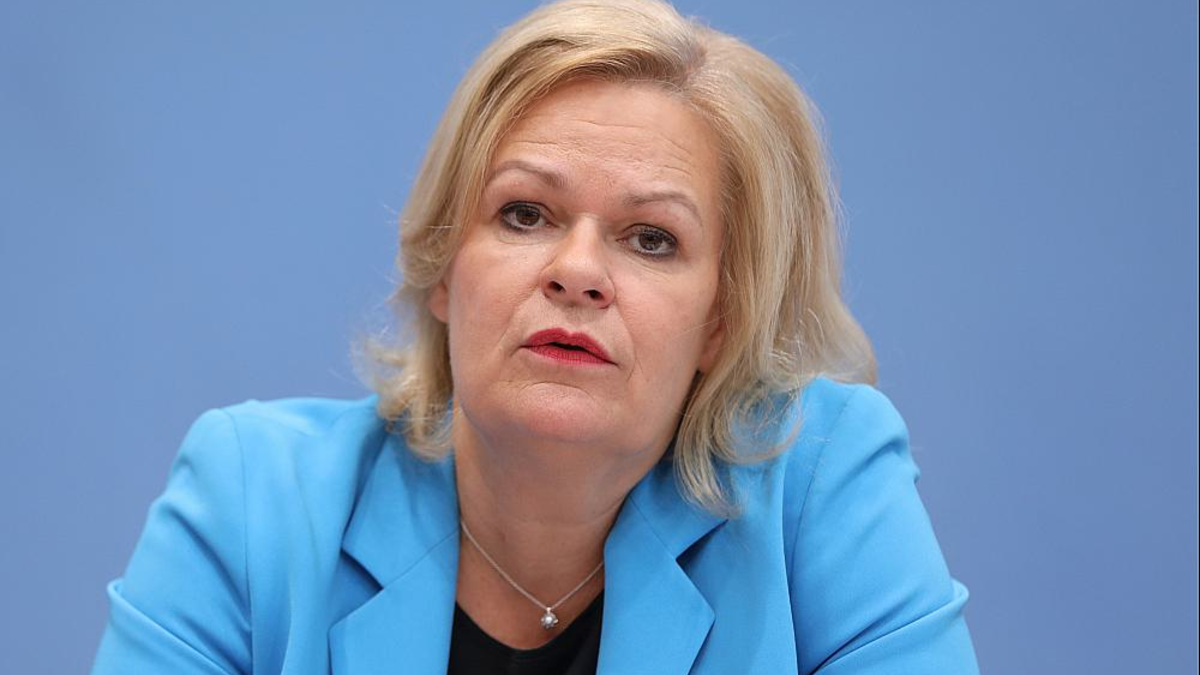 Nancy Faeser (Archiv) - Foto: über dts Nachrichtenagentur