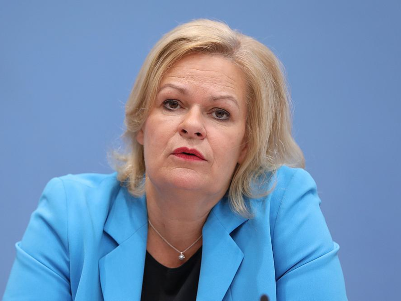 Nancy Faeser (Archiv) - Foto: über dts Nachrichtenagentur