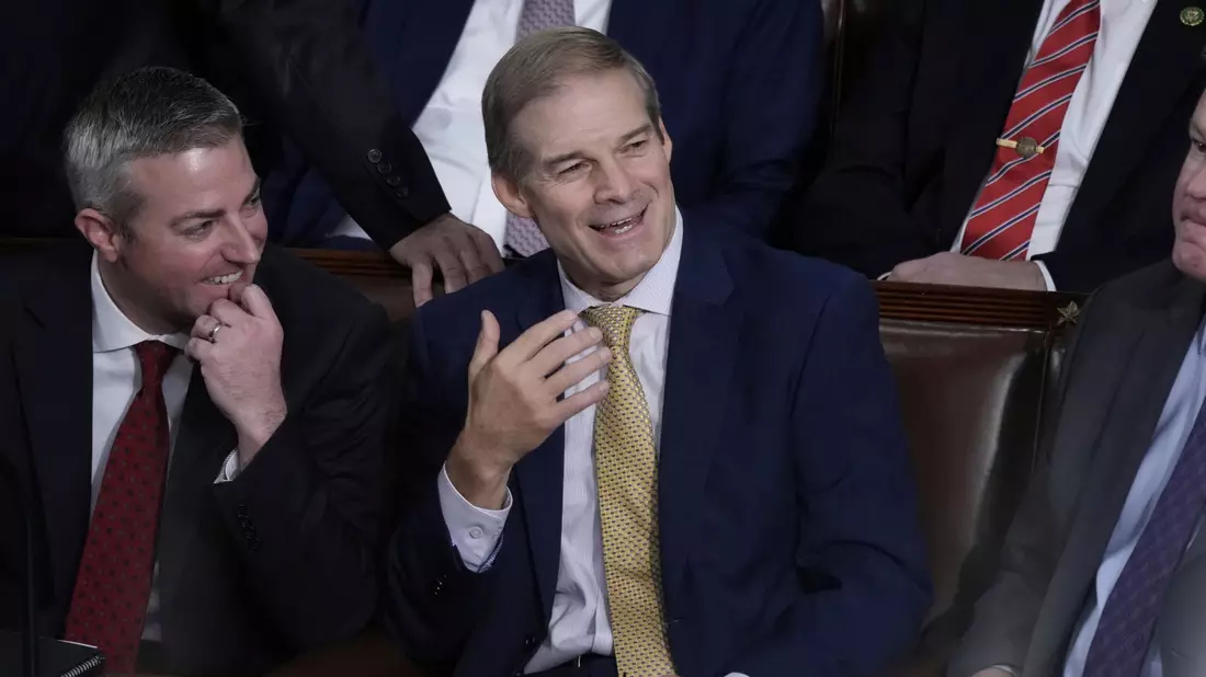 Jim Jordan trat zum dritten Mal zur Wahl des Vorsitzenden des US-Repräsentantenhauses an. - Bild: J. Scott Applewhite/AP/dpa