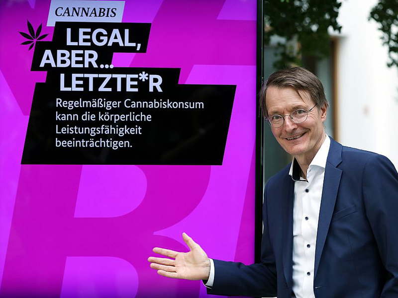 Karl Lauterbach bei der Vorstellung der Cannabis-Kampagne (Archiv) - Foto: über dts Nachrichtenagentur