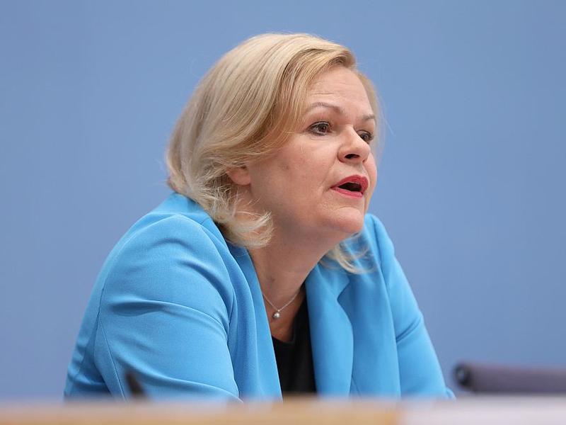 Nancy Faeser (Archiv) - Foto: über dts Nachrichtenagentur