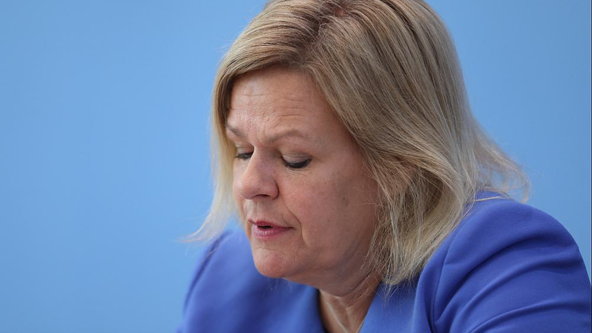 Nancy Faeser (Archiv) - Foto: über dts Nachrichtenagentur