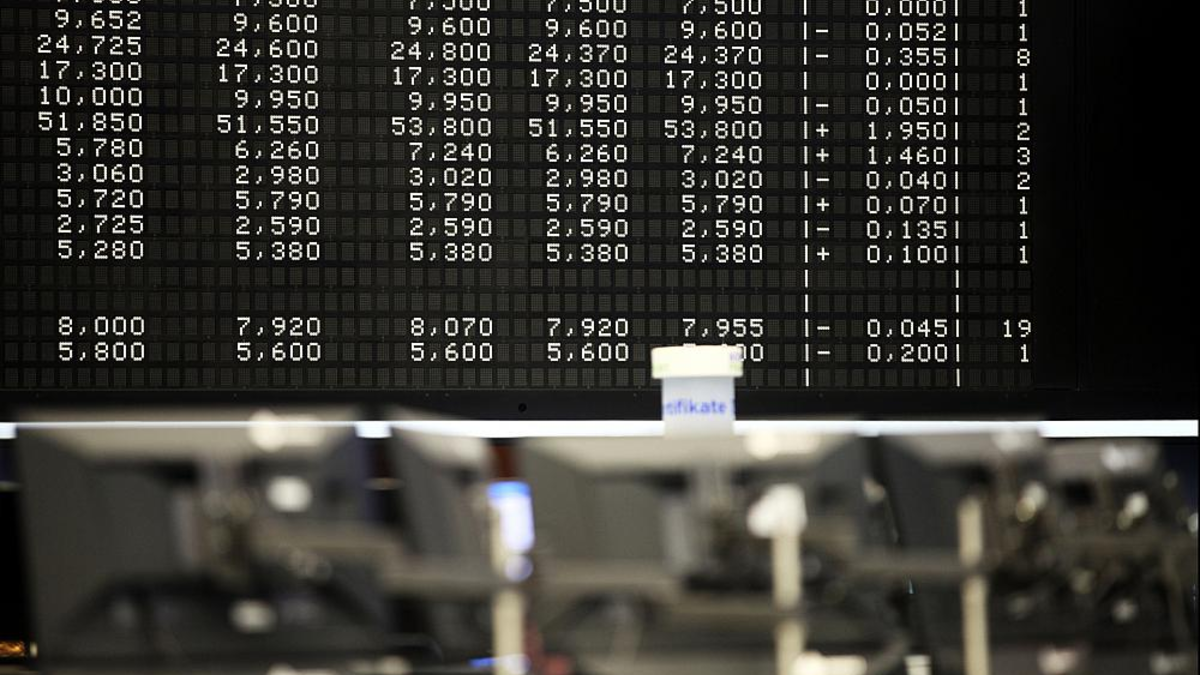 Anzeigetafel in der Frankfurter Börse - Foto: über dts Nachrichtenagentur