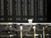 Anzeigetafel in der Frankfurter Börse - Foto: über dts Nachrichtenagentur