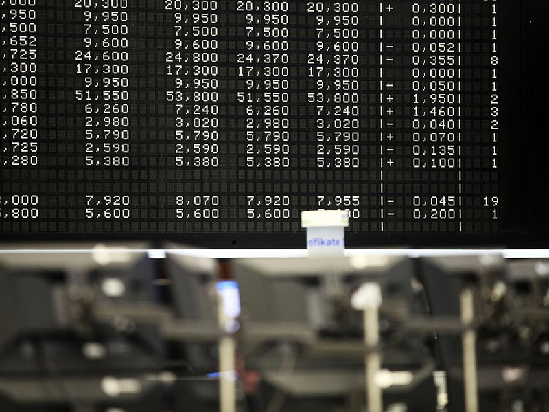 Anzeigetafel in der Frankfurter Börse - Foto: über dts Nachrichtenagentur