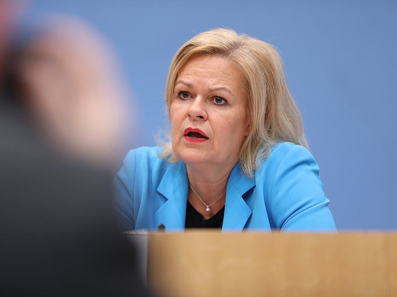 Nancy Faeser (Archiv) - Foto: über dts Nachrichtenagentur