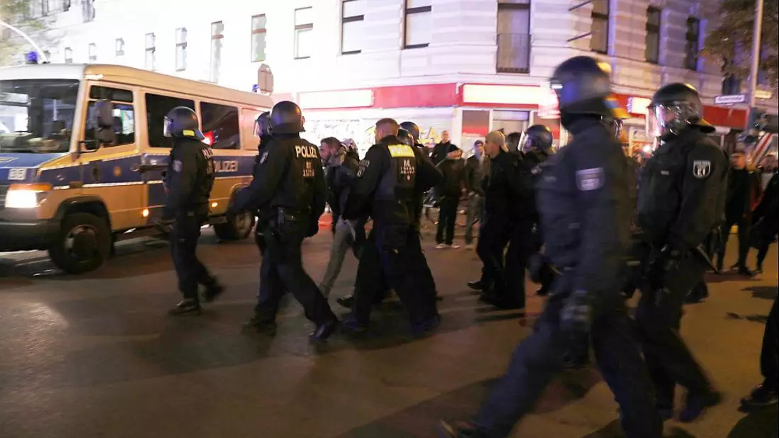 Verbotene Pro-Palästina-Demo am 18.10.2023 - Bild: über dts Nachrichtenagentur