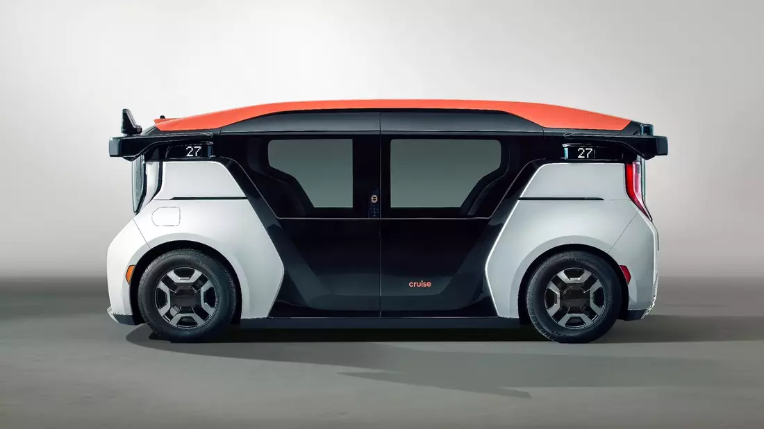 Honda entwickelte die selbstfahrenden «Origin»-Fahrzeuge mit, die bald zunächst in den USA im Robotaxi-Dienst von Cruise eingesetzt werden sollen. - Bild: -/Cruise/dpa