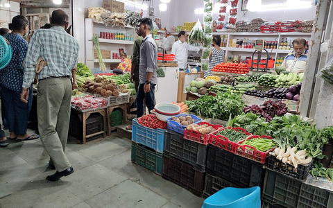 Markt in Neu-Delhi (Archiv) - Foto: über dts Nachrichtenagentur