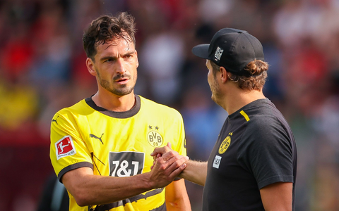 BVB-Coach Edin Terzic kann gegen Bremen auf Nationalspieler Mats Hummel bauen. - Foto: Jan Woitas/dpa