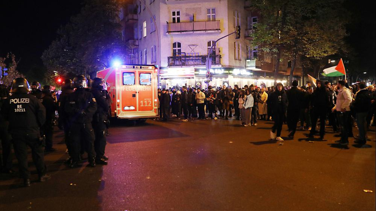 Verbotene Pro-Palästina-Demo am 18.10.2023 - Foto: über dts Nachrichtenagentur