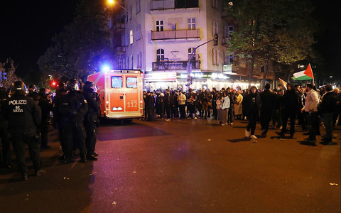Verbotene Pro-Palästina-Demo am 18.10.2023 - Foto: über dts Nachrichtenagentur